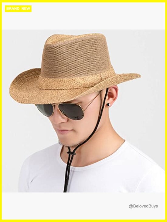 Wide Brim Fedora Sun Hat UPF50+ Unisex Fishing Beach Hat Foldable main image 6